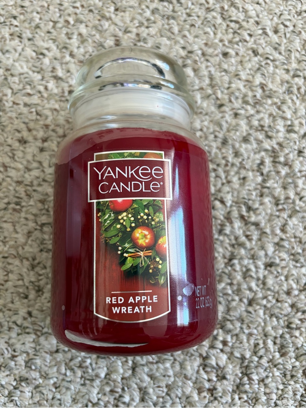 Brand New Yankee Candle Red Apple Wreath - Large 22oz